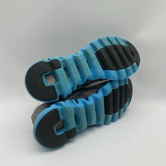 Womens Size 9.5 Reebok Zig Tech Blue/Gray Running Athletic Shoes Sneakers - Picture 9 of 11